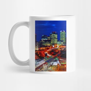 East India Dock Station Canary Wharf London Docklands Mug